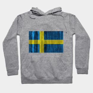 Flag of Sweden - Wood Hoodie